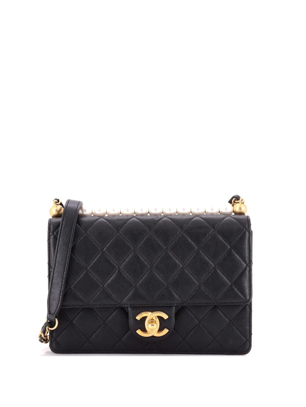 Chanel Chic Pearls Flap Bag Quilted #336270C39B